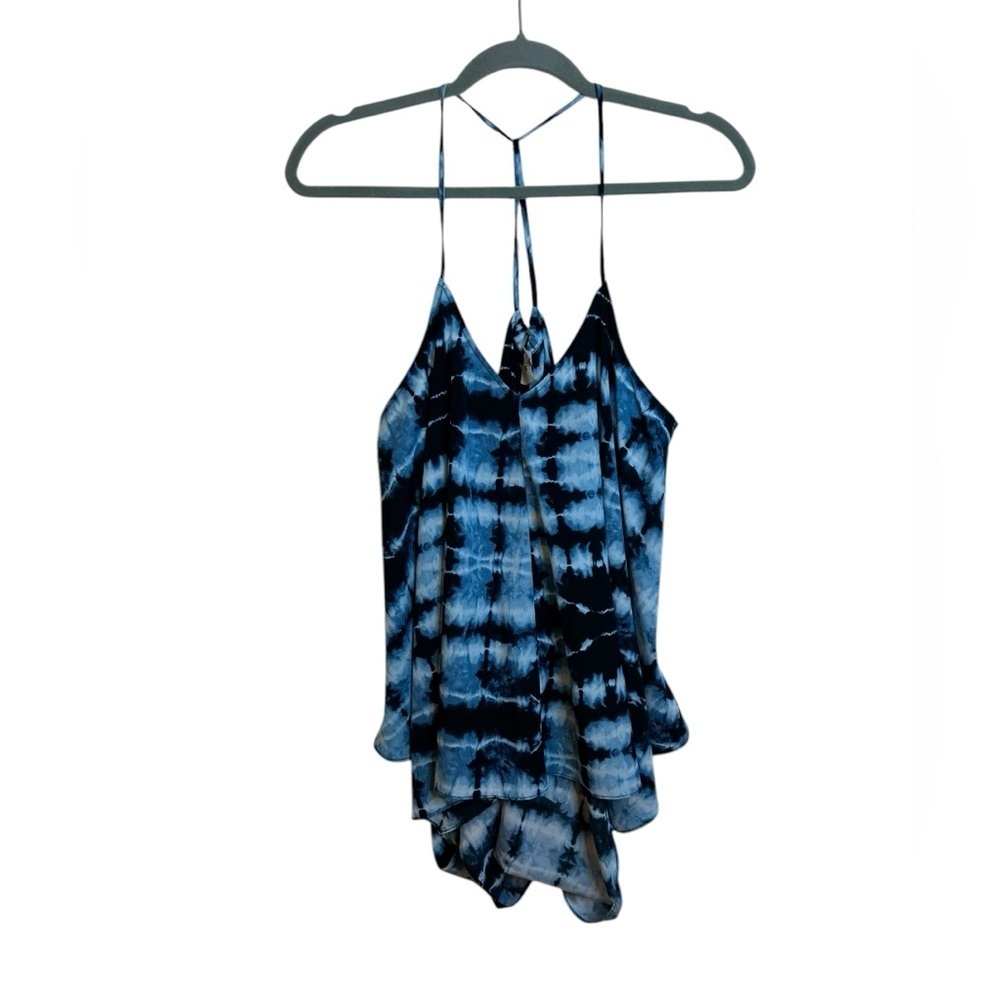 ASOS Tie Dye Handkerchief Flowy Top